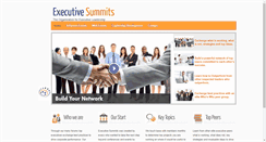 Desktop Screenshot of executivesummits.org